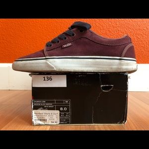 Vans Maroon Chukka sz. 8